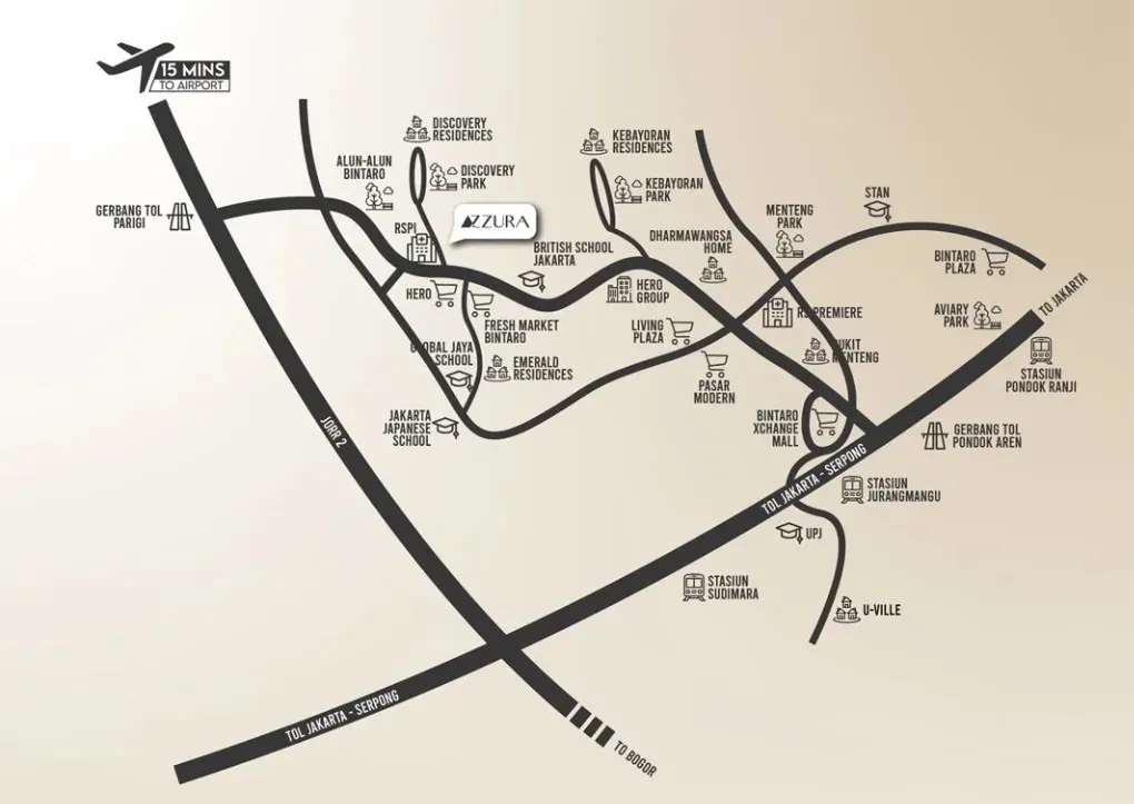 Gambar Lokasi Discovery Azzura